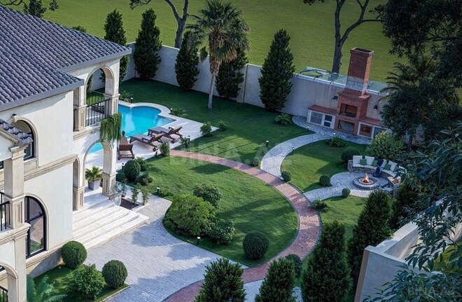 6 otaqlı həyət evi/bağ evi - Türkan q. - 374 m² (9)