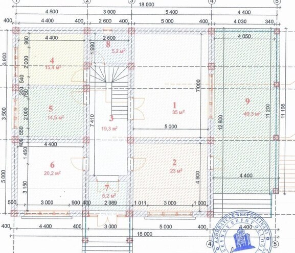 6 otaqlı həyət evi/bağ evi - Türkan q. - 374 m² (10)