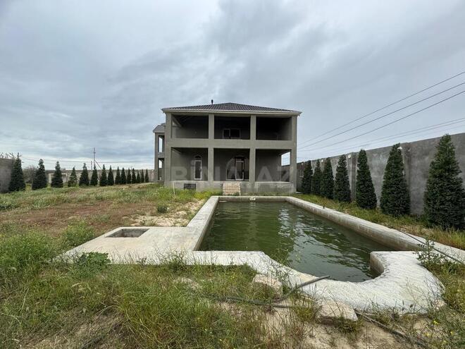 6 otaqlı həyət evi/bağ evi - Türkan q. - 374 m² (2)