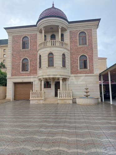 6 otaqlı həyət evi/bağ evi - Bakıxanov q. - 400 m² (1)