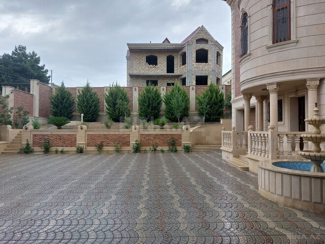 6 otaqlı həyət evi/bağ evi - Bakıxanov q. - 400 m² (6)