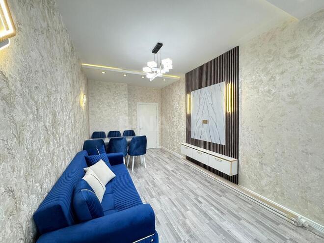 2 otaqlı yeni tikili - Həzi Aslanov m. - 53 m² (1)