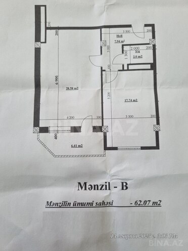 2 otaqlı yeni tikili - 8 Noyabr m. - 62 m² (12)