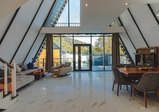 3 otaqlı həyət evi/bağ evi - Qəbələ - 150 m² (10)
