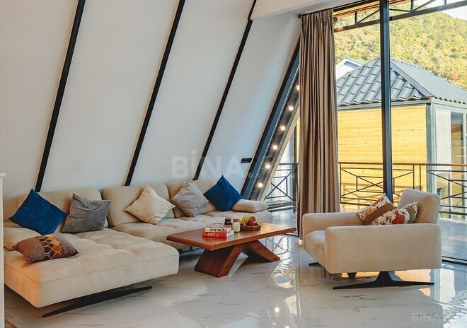 3 otaqlı həyət evi/bağ evi - Qəbələ - 150 m² (13)