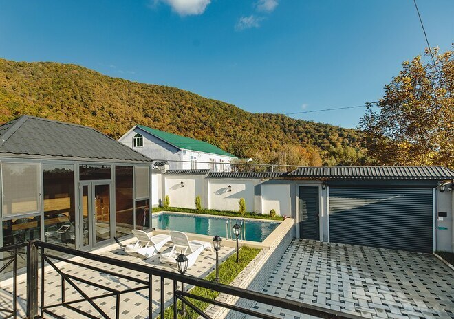 3 otaqlı həyət evi/bağ evi - Qəbələ - 150 m² (11)