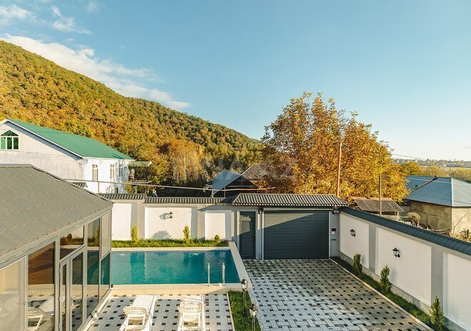 3 otaqlı həyət evi/bağ evi - Qəbələ - 150 m² (8)