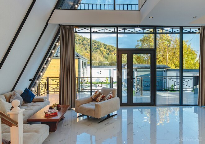 3 otaqlı həyət evi/bağ evi - Qəbələ - 150 m² (14)