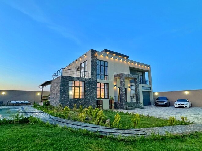 7 otaqlı həyət evi/bağ evi - Mərdəkan q. - 607 m² (1)