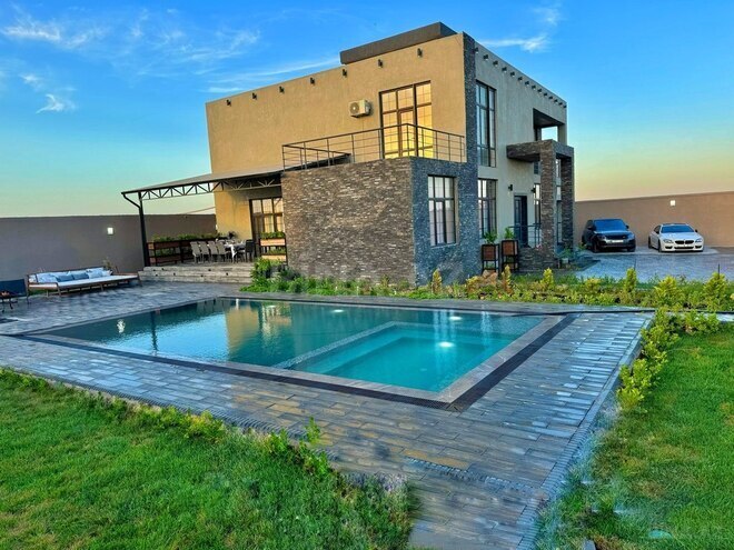 7 otaqlı həyət evi/bağ evi - Mərdəkan q. - 607 m² (3)