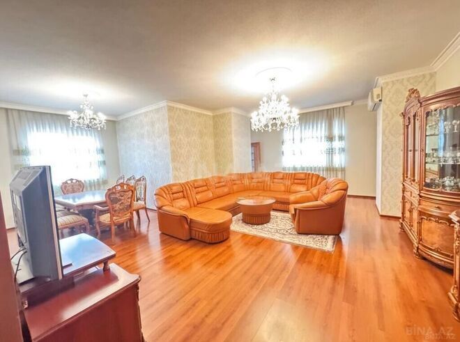 4 otaqlı yeni tikili - Şah İsmayıl Xətai m. - 170 m² (1)