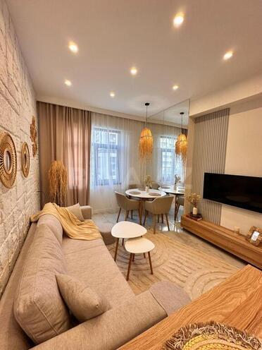2 otaqlı yeni tikili - Şah İsmayıl Xətai m. - 55 m² (1)