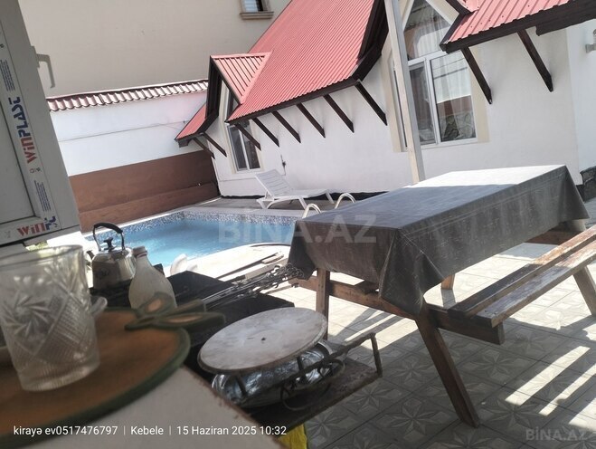 3 otaqlı həyət evi/bağ evi - Qəbələ - 90 m² (2)