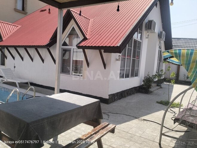3 otaqlı həyət evi/bağ evi - Qəbələ - 90 m² (3)