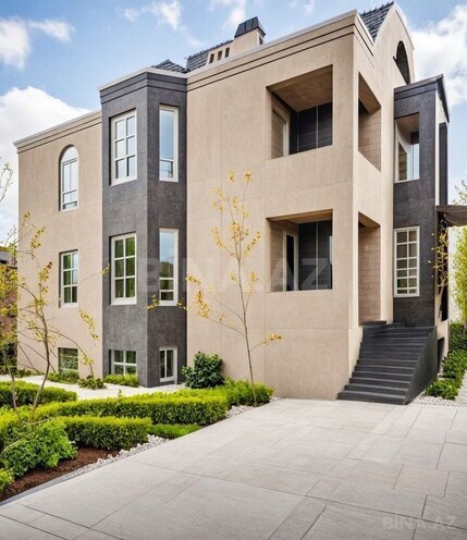 8 otaqlı həyət evi/bağ evi - Sulutəpə q. - 440 m² (1)