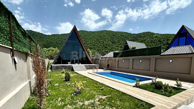 4 otaqlı həyət evi/bağ evi - Qəbələ - 155 m² (3)