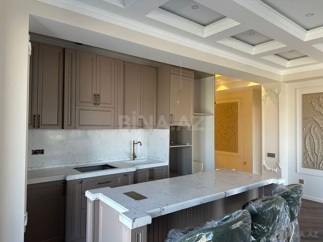 4 otaqlı yeni tikili - Şah İsmayıl Xətai m. - 126.7 m² (4)