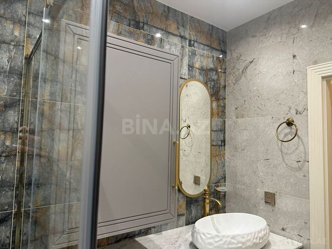 4 otaqlı yeni tikili - Şah İsmayıl Xətai m. - 126.7 m² (11)