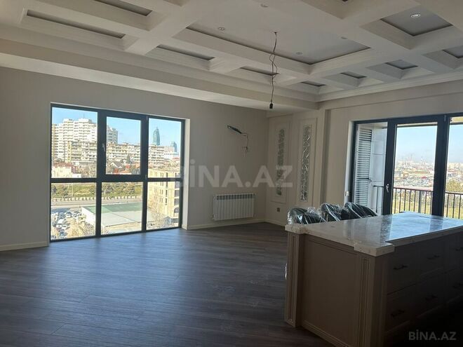 4 otaqlı yeni tikili - Şah İsmayıl Xətai m. - 126.7 m² (6)