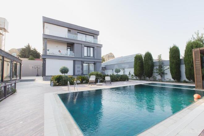 8 otaqlı həyət evi/bağ evi - Badamdar q. - 380 m² (5)