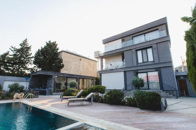 8 otaqlı həyət evi/bağ evi - Badamdar q. - 380 m² (6)