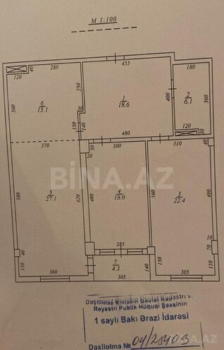 Продаётся 3-комн. новостройка 121 м², м. Шах Исмаил Хатаи, photo 4 from 12