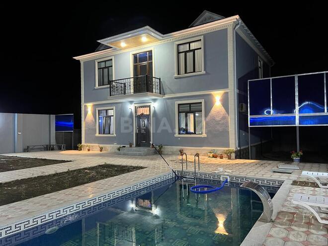 4 otaqlı həyət evi/bağ evi - Qəbələ - 240 m² (1)