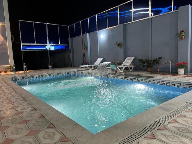 4 otaqlı həyət evi/bağ evi - Qəbələ - 240 m² (9)