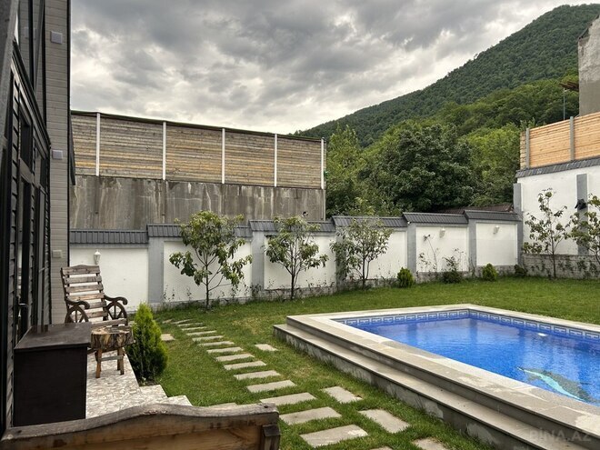 5 otaqlı həyət evi/bağ evi - Qəbələ - 140 m² (4)