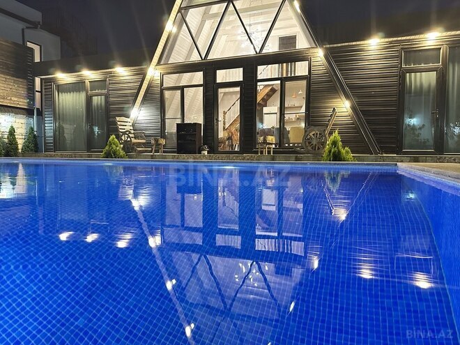 5 otaqlı həyət evi/bağ evi - Qəbələ - 140 m² (30)
