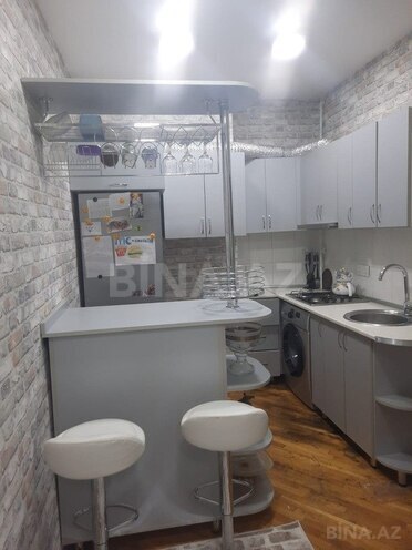 3 otaqlı yeni tikili - İnşaatçılar m. - 90 m² (7)