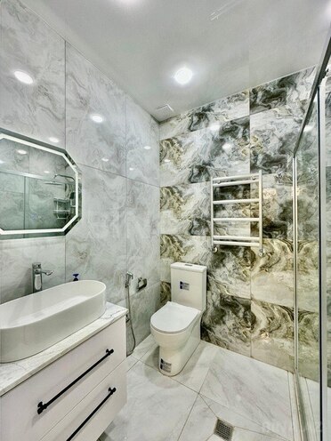 2 otaqlı yeni tikili - İnşaatçılar m. - 77 m² (11)
