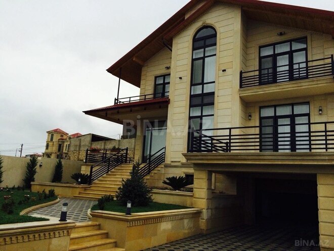 8 otaqlı həyət evi/bağ evi - Badamdar q. - 500 m² (2)