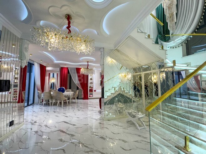 6 otaqlı həyət evi/bağ evi - Mərdəkan q. - 220 m² (2)