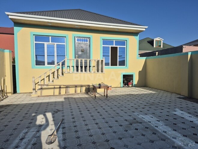 3 otaqlı həyət evi/bağ evi - Hövsan q. - 90 m² (1)