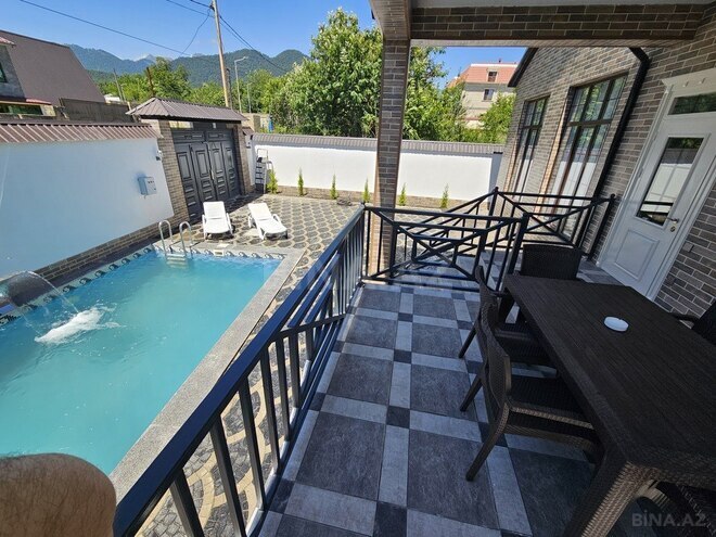 4 otaqlı həyət evi/bağ evi - Qəbələ - 120 m² (2)