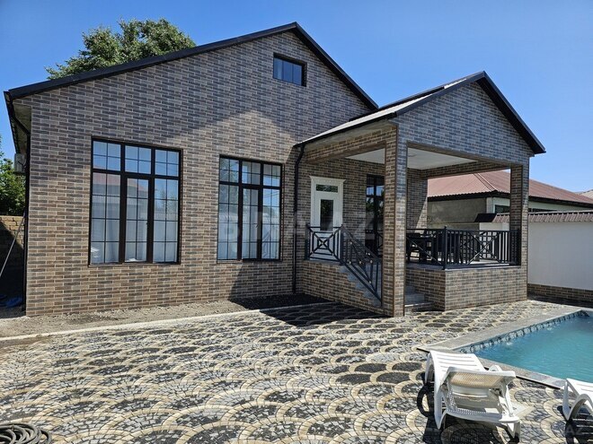 4 otaqlı həyət evi/bağ evi - Qəbələ - 120 m² (3)