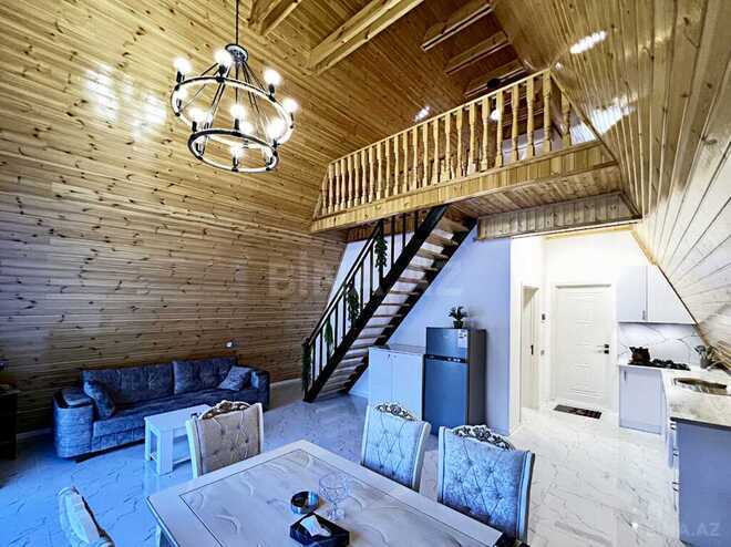 3 otaqlı həyət evi/bağ evi - Qəbələ - 100 m² (7)