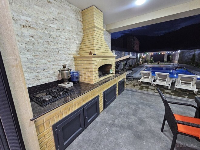 5 otaqlı həyət evi/bağ evi - Qəbələ - 200 m² (10)