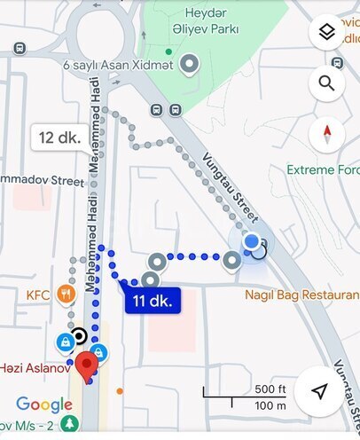 3-комн. вторичка - м. Ази Асланов - 1000 м² (4)