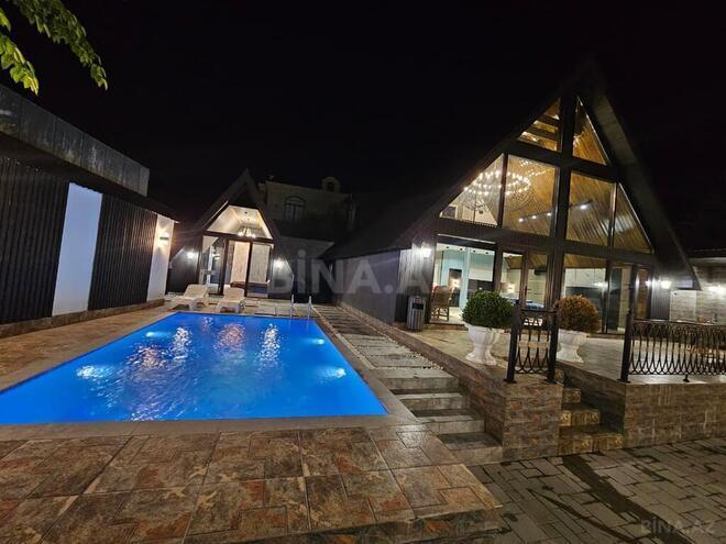 5 otaqlı həyət evi/bağ evi - Qəbələ - 160 m² (1)