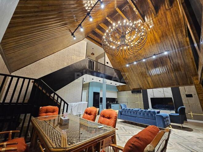 5 otaqlı həyət evi/bağ evi - Qəbələ - 160 m² (13)