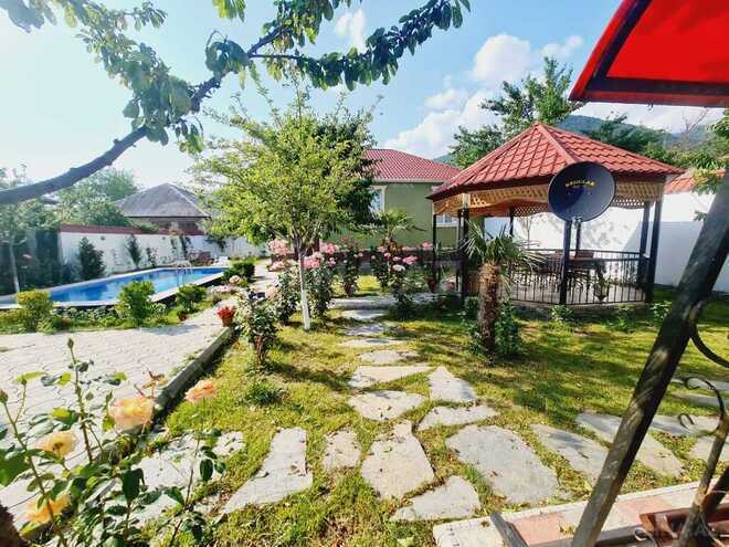 3 otaqlı həyət evi/bağ evi - Qəbələ - 100 m² (9)