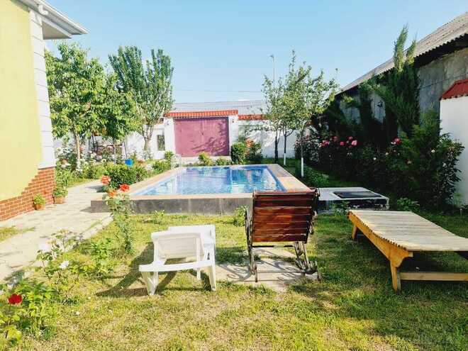 3 otaqlı həyət evi/bağ evi - Qəbələ - 100 m² (23)