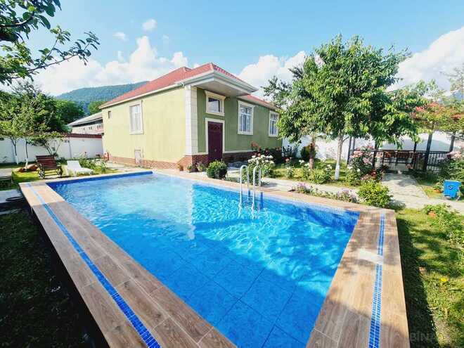 3 otaqlı həyət evi/bağ evi - Qəbələ - 100 m² (24)