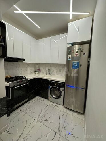 3 otaqlı yeni tikili - İnşaatçılar m. - 80 m² (9)