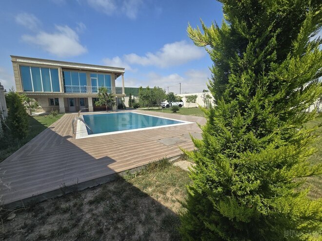 4 otaqlı həyət evi/bağ evi - Türkan q. - 195 m² (2)
