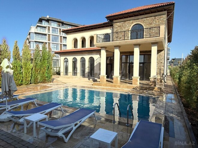 8 otaqlı həyət evi/bağ evi - Nardaran q. - 600 m² (2)