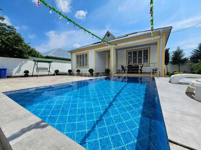 3 otaqlı həyət evi/bağ evi - Qəbələ - 120 m² (1)