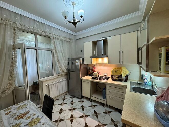 3 otaqlı yeni tikili - Qara Qarayev m. - 105 m² (5)
